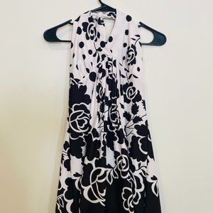 SUMMER HALTER DRESS